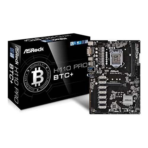 مادربرد ازراک Asrock H110 Pro BTC+ 1 مادربورد ازراک Asrock H110 Pro BTC+
