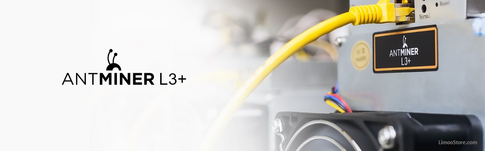 دستگاه ماینر L3+ سایلنت Bitmain Antminer L3+ Silent 2 antl3limoostore