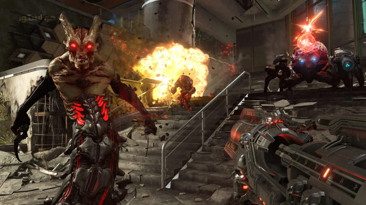 بازی DOOM Eternal برای PC 4 دانلود بازی DOOM Eternal برای PC