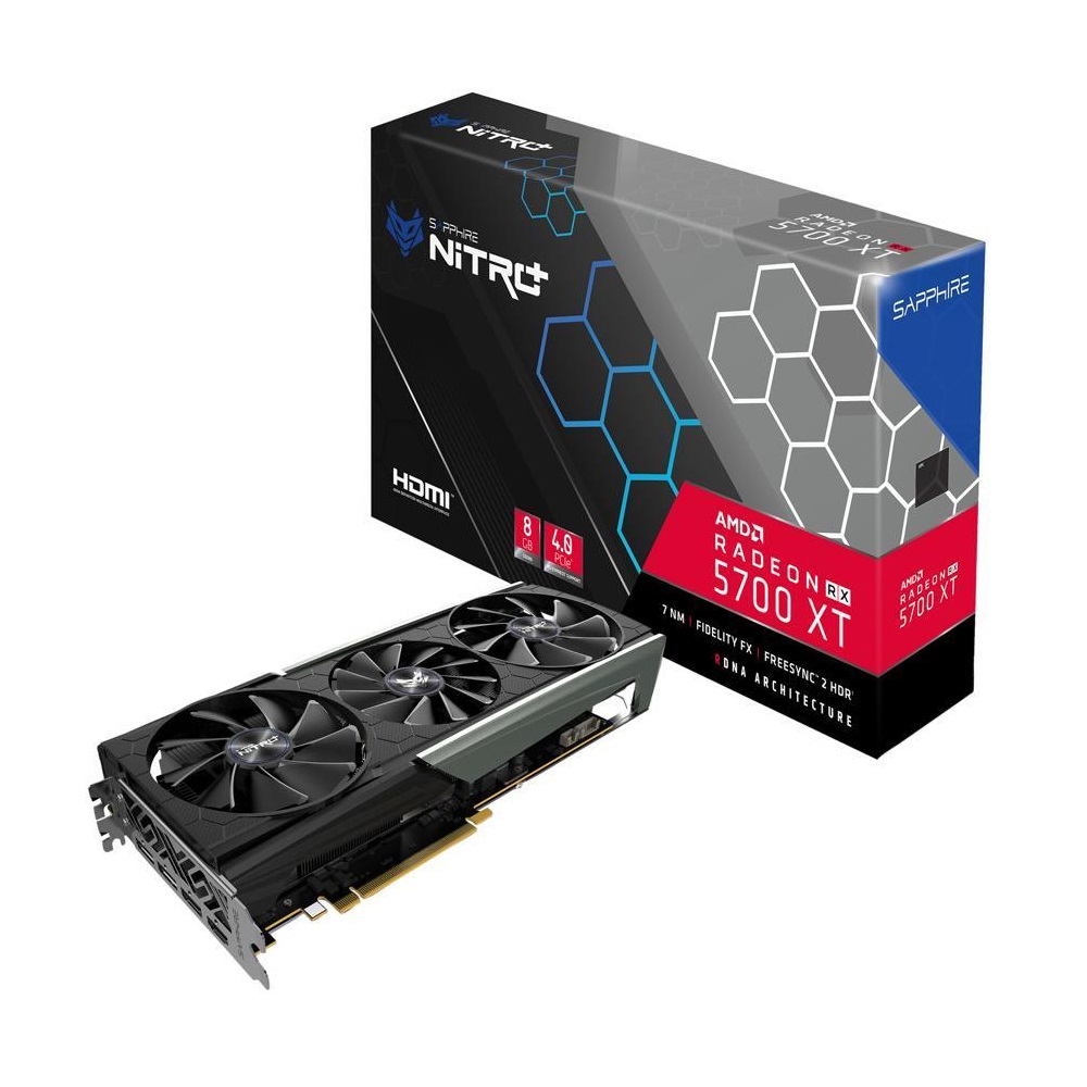 کارت گرافیک سافایر Sapphire NITRO+ RX5700 8G 1 کارت گرافیک سافایر Sapphire NITRO+ RX5700 8G