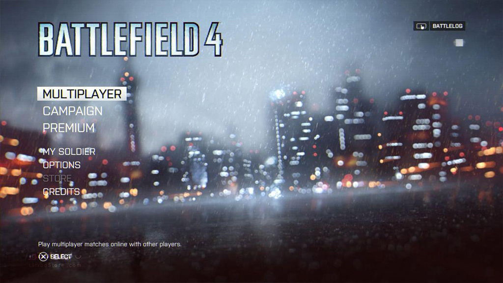 بازی Battlefield 4 برای PC 2 منوی بازی بتلفیلد 4