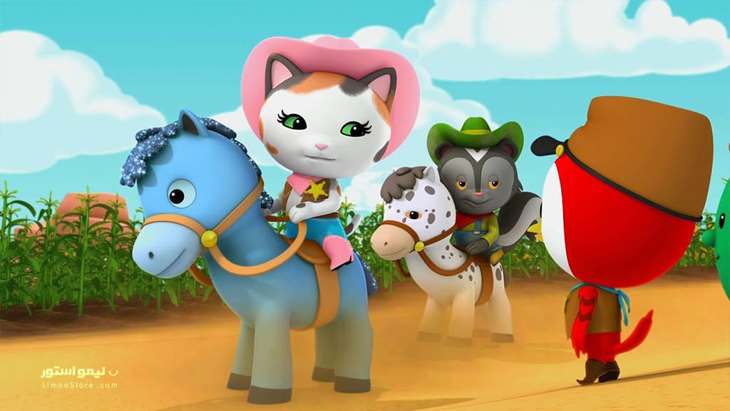 کارتون کلانتر کلی 9 شخصیت های کارتون Sheriff Callie's Wild West