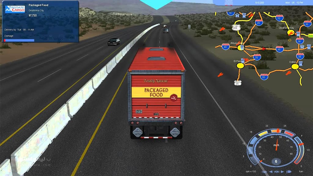 مجموعه بازی 18 Wheels of Steel برای PC 5 مجموعه بازی 18 چرخ فولادین Pedal to the Metal
