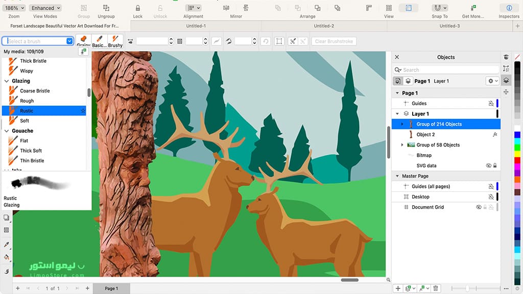 نرم افزار کورل دراو 2025 2 قابلیت های نرم افزار CorelDRAW Graphics Suite 2025
