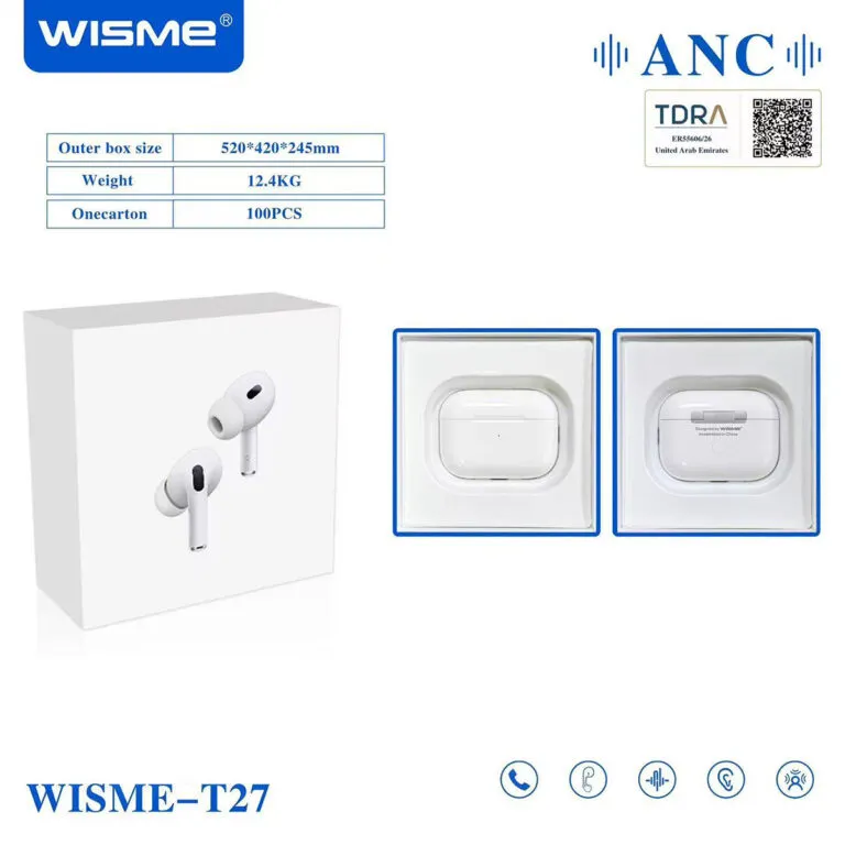 هدفون بی سیم ویسمی مدل WISME-T27 2 هدفون بی سیم ویسمی مدل WISME-T27