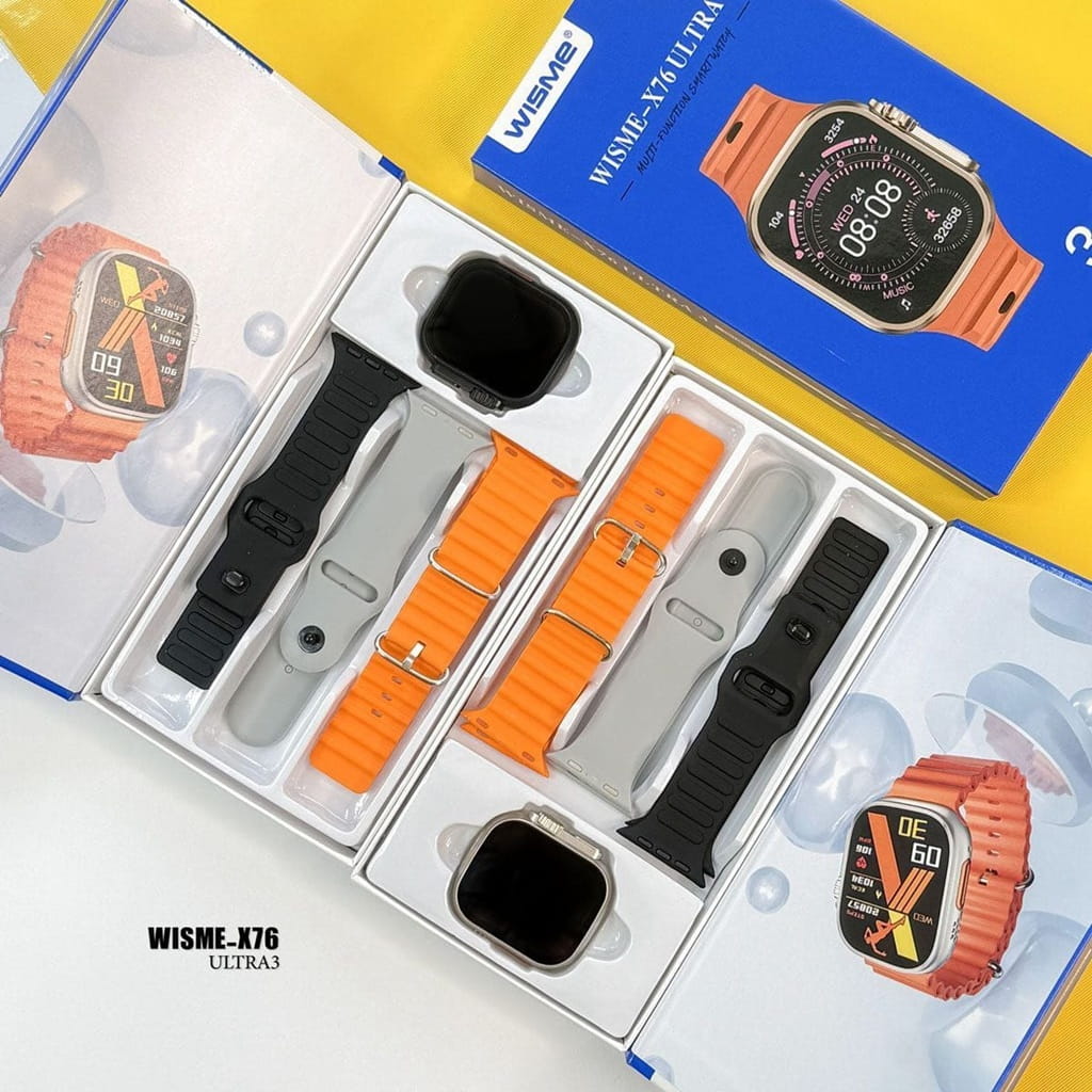 ساعت هوشمند ویسمی مدل Wisme-X76 Ultra 2 ساعت هوشمند ویسمی مدل Wisme-X76 Ultra